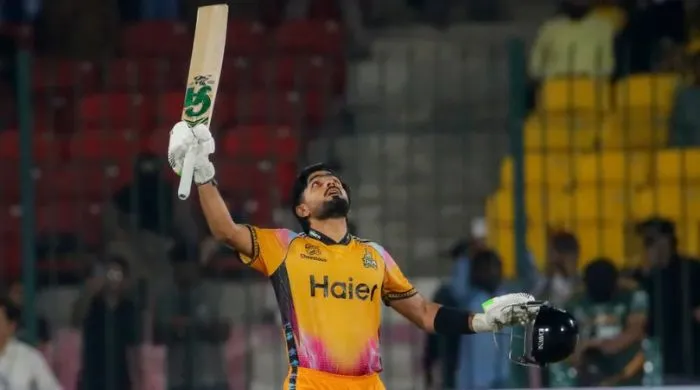 Babar Azam celebrates milestone innings as Peshawar Zalmi reach PSL 11 final