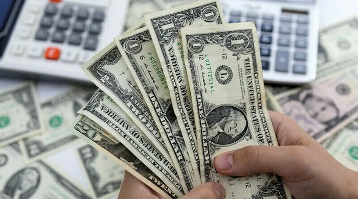 US dollar currency notes representing SBP’s $27 billion reserve purchases over 3.5 years
